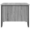 vidaXL Coffee Table Grey Sonoma 100x51x40 cm Engineered Wood