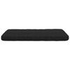 vidaXL Seat Cushions 4 pcs Black 40 x 40 x 3 cm Fabric