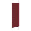 vidaXL Pleated Blind Bordeaux Red 40x150 cm Fabric Width 39.4 cm Polyester