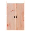 vidaXL Kitchen Door 2 pcs Brown 50 x 9 x 82 cm Solid Douglas Fir wood
