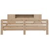 vidaXL Bed Frame without Mattress 200x200 cm Solid Wood Pine