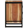vidaXL Bedside Cabinet Brown 40 x 40 x 59 cm Solid Acacia Wood