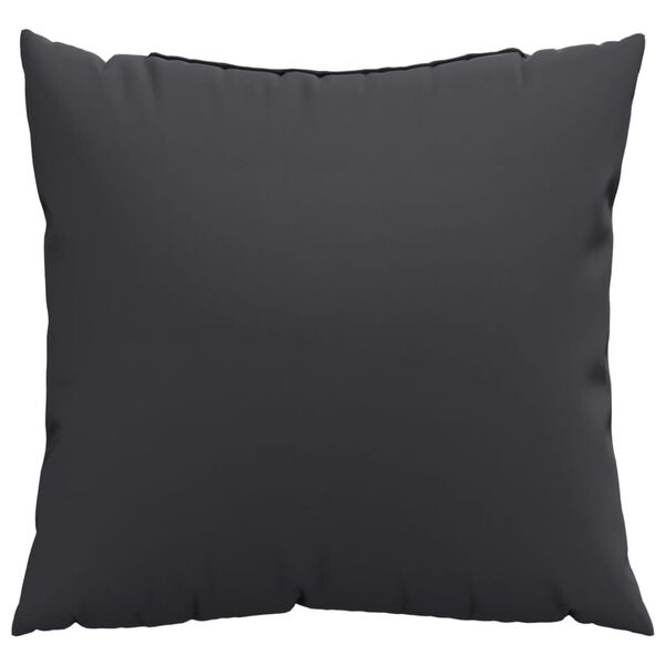 vidaXL Sofa Cushions 4 pcs Black 50x50 cm Fabric