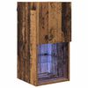 vidaXL Wall-mounted TV Cabinet 30.5 x 30 x 60 cm Old Wood