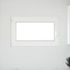 vidaXL Basement Window RISOR 100x60 cm Tilt&Turn DIN Left White