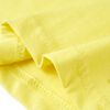 Kids' T-shirt with Short Sleeves Yellow 140