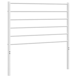 vidaXL Metal Headboard White 80 cm