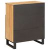 vidaXL Sideboard with Storage Brown 60 x 33.5 x 75 cm Solid Mango Wood