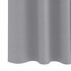 vidaXL Blackout Curtains with Rings 2 pcs Light Grey 260 x 140 cm