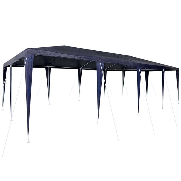 vidaXL Party Tent Blue and White 800 x 400 x 266 cm