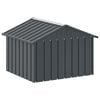 vidaXL Dog House Anthracite 116.5x103x81.5 cm Galvanised Steel