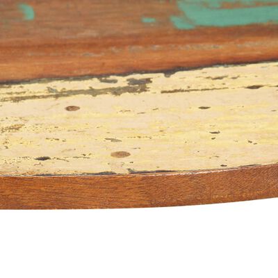 vidaXL Round Table Top 50 cm 15-16 mm Solid Reclaimed Wood