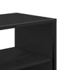 vidaXL TV Cabinet Black 80x31x39.5 cm Engineered Wood and Metal