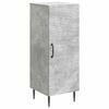 vidaXL Sideboard Concrete Grey 33 x 34.5 x 89.5 cm Engineered Wood