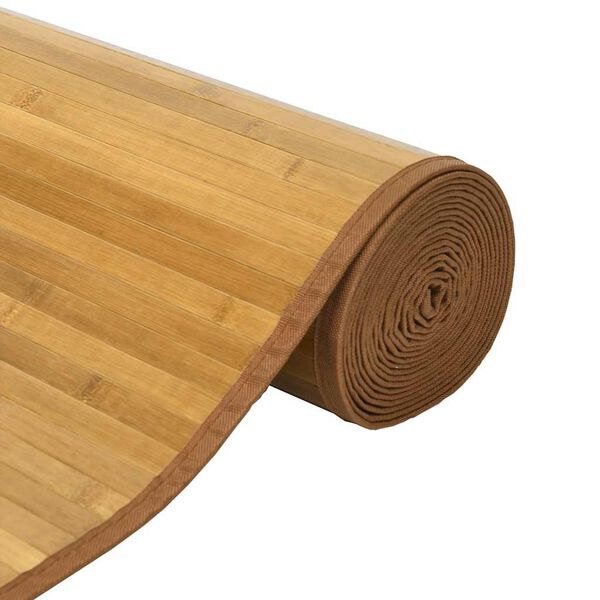 vidaXL Rug Rectangular Natural60x200 cm Bamboo