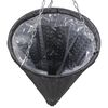 vidaXL Hanging Flower Baskets 2 pcs Poly Rattan Black