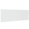 vidaXL Wall Headboard White 240x1.5x80 cm Engineered Wood