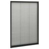 vidaXL Plisse Insect Screen for Windows Aluminium Anthracite 80x160cm
