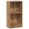 vidaXL Bookcase Artisian Oak 40x24x76 cm Engineered Wood