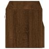 vidaXL TV Wall Cabinet Brown Oak 60x30x30 cm Engineered Wood