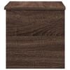 vidaXL Storage Box Brown Oak 60x35x35 cm Engineered Wood