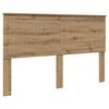 vidaXL Headboard Artisan Oak Engineered wood