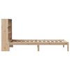 vidaXL Bookcase Bed without Mattress 75x190 cm Small Single Solid Wood Pine