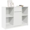 vidaXL Sideboard with Drawer White 101x35x76 cm Engineered Wood