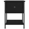 vidaXL Bedside Tables 2 pcs Black 34x35.5x45 cm Engineered Wood