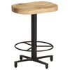 vidaXL Bar Stools 2 pcs 52 cm Solid Mango Wood