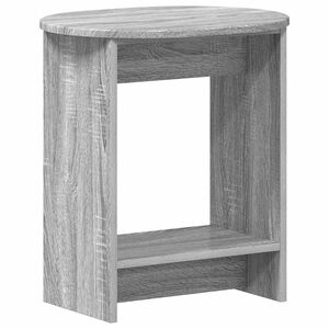 vidaXL Side Table Grey Sonoma 50 x 39,5 x 55 cm Engineered Wood
