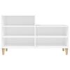 vidaXL Shoe Cabinet White 102x36x60 cm Engineered Wood