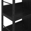 vidaXL Bookshelf Black Oak 82 x 32 x 112 cm Engineered Wood
