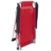 Bo-Camp Beach Chair Copa Rio Lyon Red