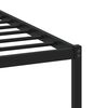 vidaXL Metal Bed Frame without Mattress Sonoma Oak 183x213 cm