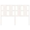 vidaXL Bed Headboard White 140.5x4x100 cm Solid Wood Pine