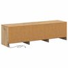 vidaXL TV Cabinet with LEDs with Drawer Artisian Oak 140 x 34 x 40 cm