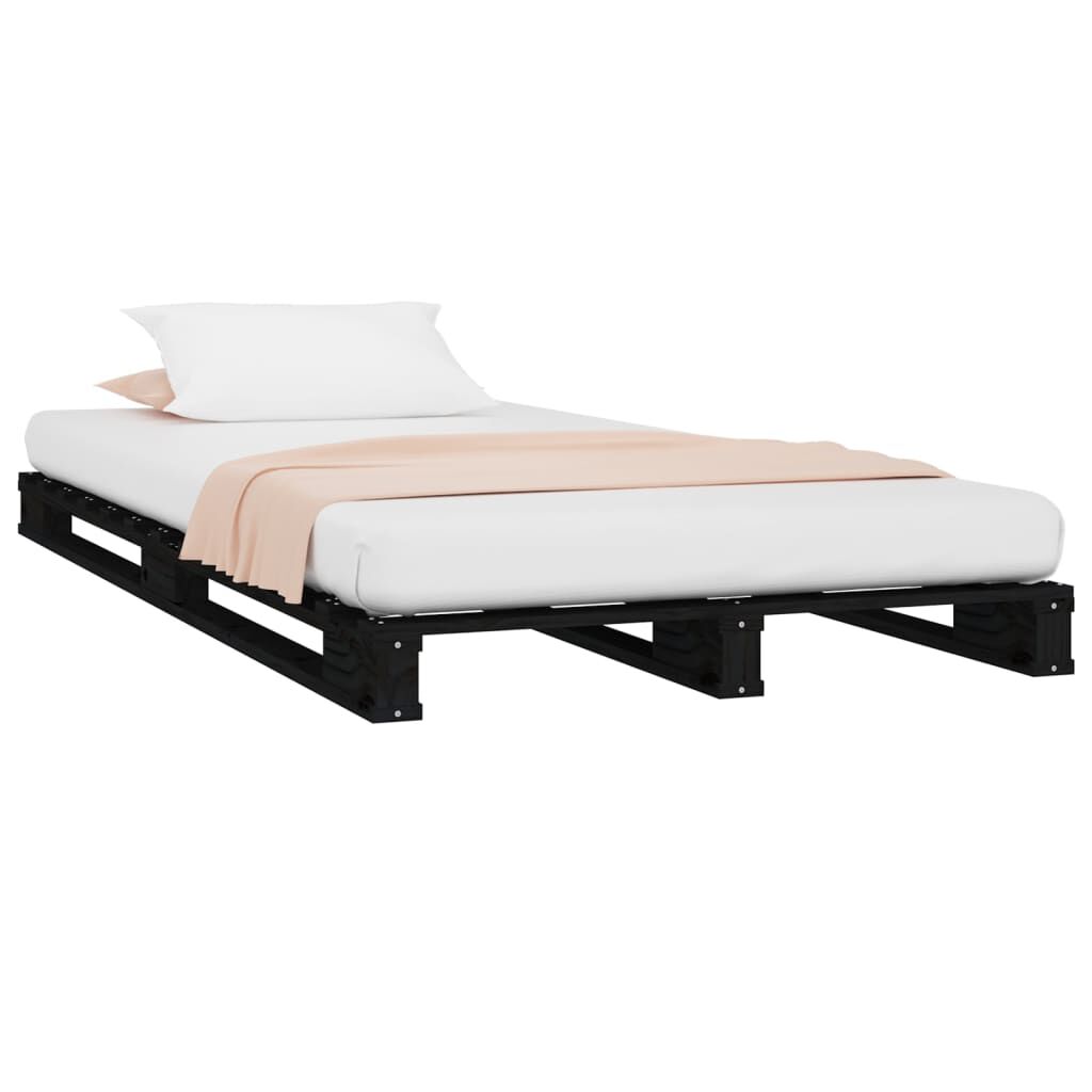 Single pallet store bed frame