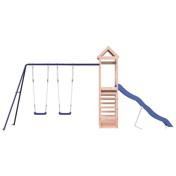 vidaXL Outdoor Playset Solid Wood Douglas