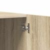 vidaXL Wardrobe Sonoma Oak 90x52x200 cm Engineered Wood