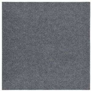 vidaXL Dirt Trapper Carpet Runner 100x100 cm Grey