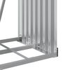 vidaXL Log Holder Anthracite 40x45x100 cm Galvanised Steel