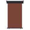 vidaXL Balcony Side Awning 105x250 cm Brown