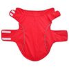 vidaXL Dog Raincoat with Reflective Strips Polyester Red L