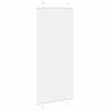 vidaXL Pleated Blind White 100x200 cm Fabric Width 99.4 cm Polyester