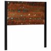 vidaXL Headboard 100 cm Solid Wood Reclaimed and Iron