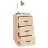 vidaXL Bedside Cabinet 40x40x75 cm Solid Wood Pine
