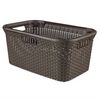 Curver Laundry Basket Style 45L Dark Brown