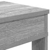 vidaXL Shoe Rack Grey Sonoma 80x30x98 cm Engineered Wood