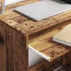 vidaXL Desk with Drawer Old Wood 120.5 x 44 x 88.5 cm Engineered Wood